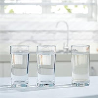 
              Filtre à eau de comptoir Bluevua RO100ROPOT Système d'osmose inverse, purification en 4 étapes, filtration RO de comptoir, 2:1 Pure to Drain, eau du robinet purifiée, purificateur d'eau portable pour la maison
            