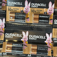 DURACELL SIMPLY X10