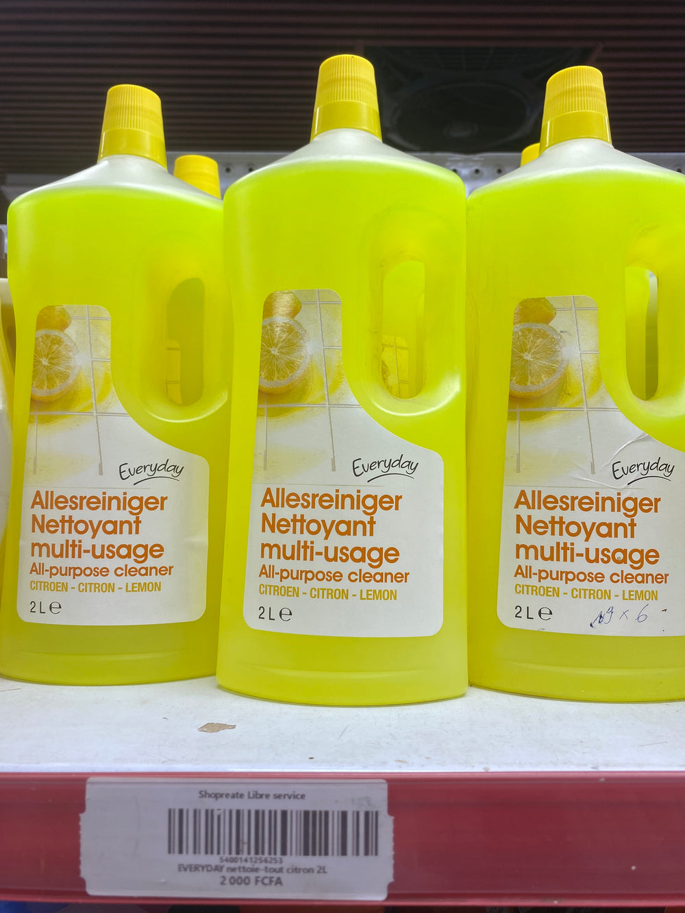 Everyday Nettoyant citron 2L