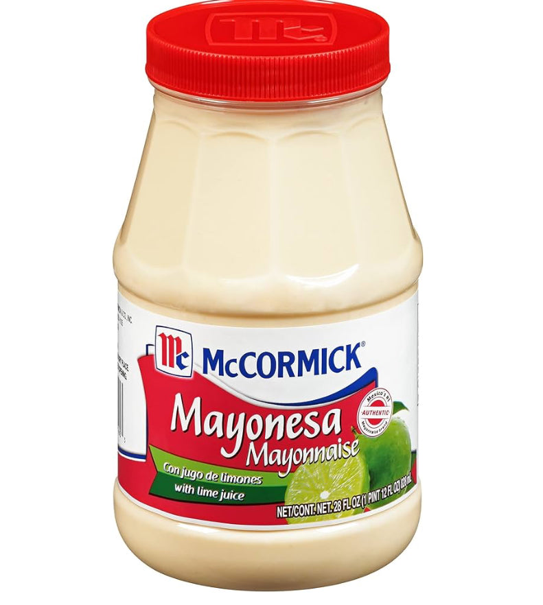 Mayonesa (Mayonnaise) With Lime Juice, 28 fl oz DLC: Juillet24