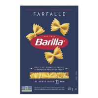 Barilla Farfalle - 16oz  454g DLC: Janv27