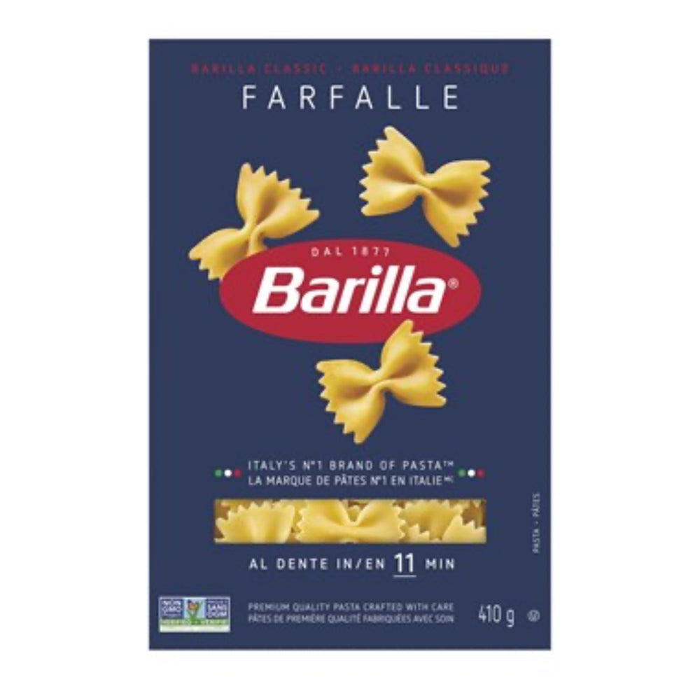 Barilla Farfalle - 16oz  454g DLC: Janv27