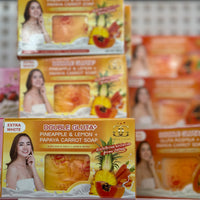 SAVON DOUBLE GLUTA LEMON PAPAYE 160G