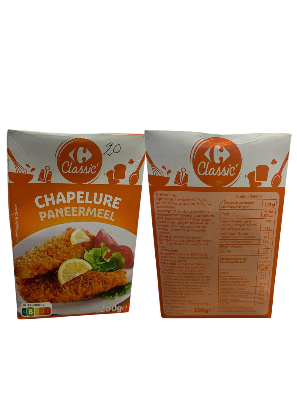 Chapelure CARREFOUR la boite de 200g DLC: 11/06/2026