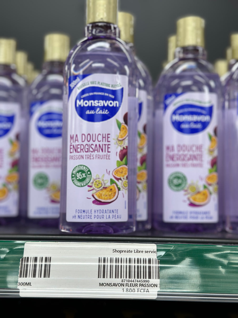 Mon savon au lait ma douche énergisante 300ml