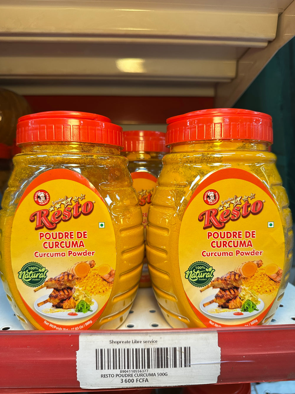 RESTO POUDRE CURCUMA 500G