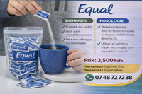 
              Édulcorant zéro calorie Equal 1000 sachets
            