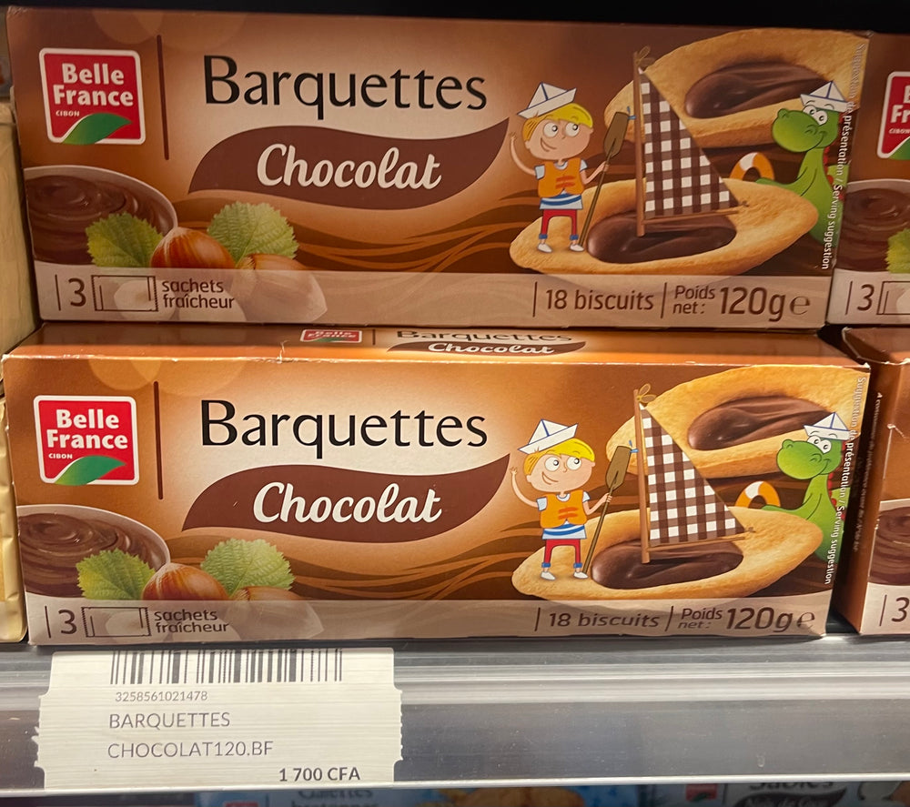 BARQUETTES CHOCOLAT120.BF