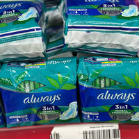 Always 3 en 1 Herbal Freshness 7x
