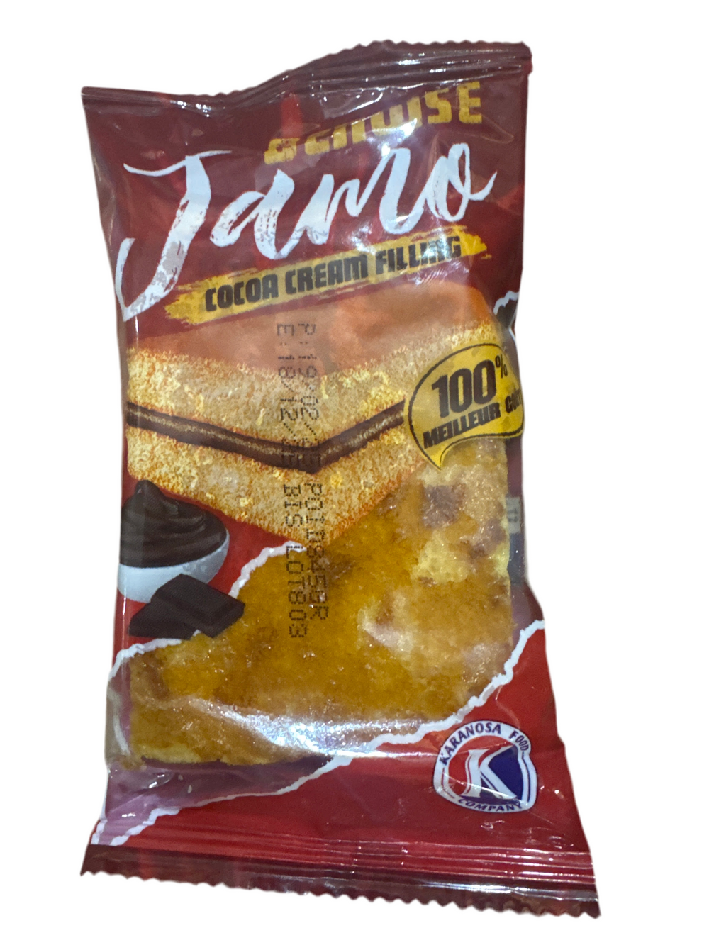 Genoise Jamo cocoa cream filling (100g) DLC: Déc25