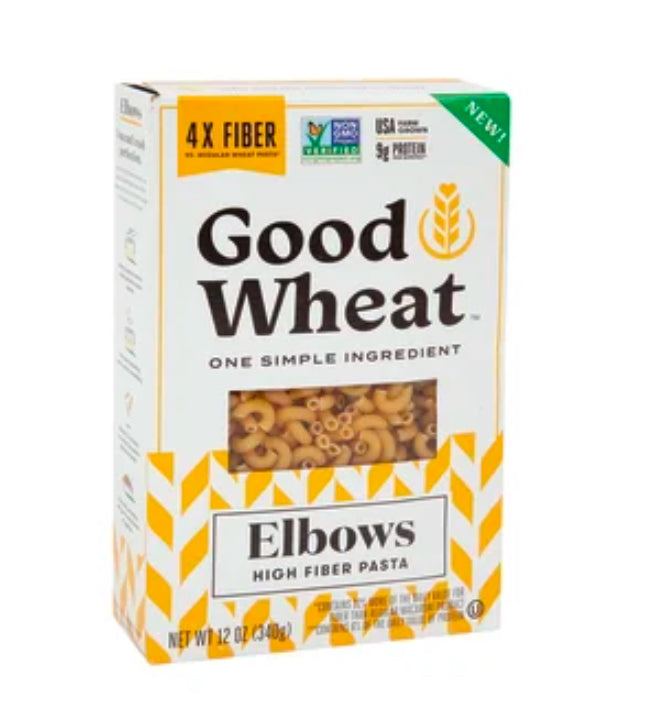 GOODWHEAT ELBOWS 12 OZ BOX 340g