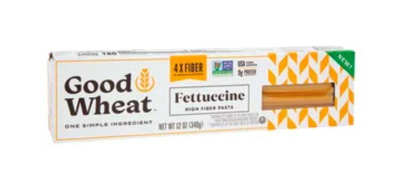 GOODWHEAT FETTUCINE 12 OZ BOX 340g DLC: Mai25