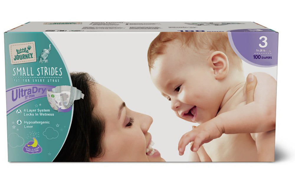 Little Journey Size 3 Diapers Club Pack Size 3 (100 pcs)