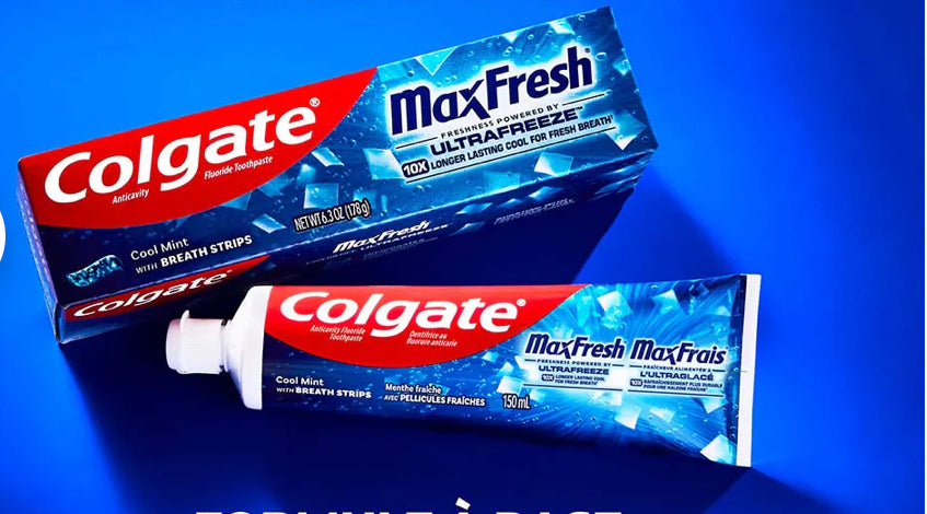 Dentifrice Colgate® Max Frais® à la Menthe Fraîche (206g) DLC: Mars27