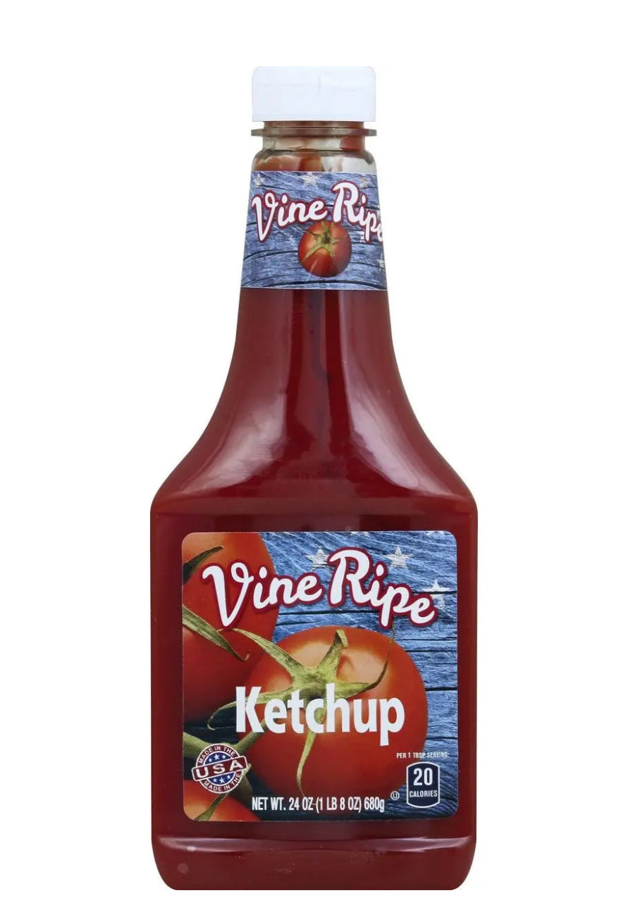 VINE RIPE KETCHUP 24B OZ (680g) DLC: 18/12/25