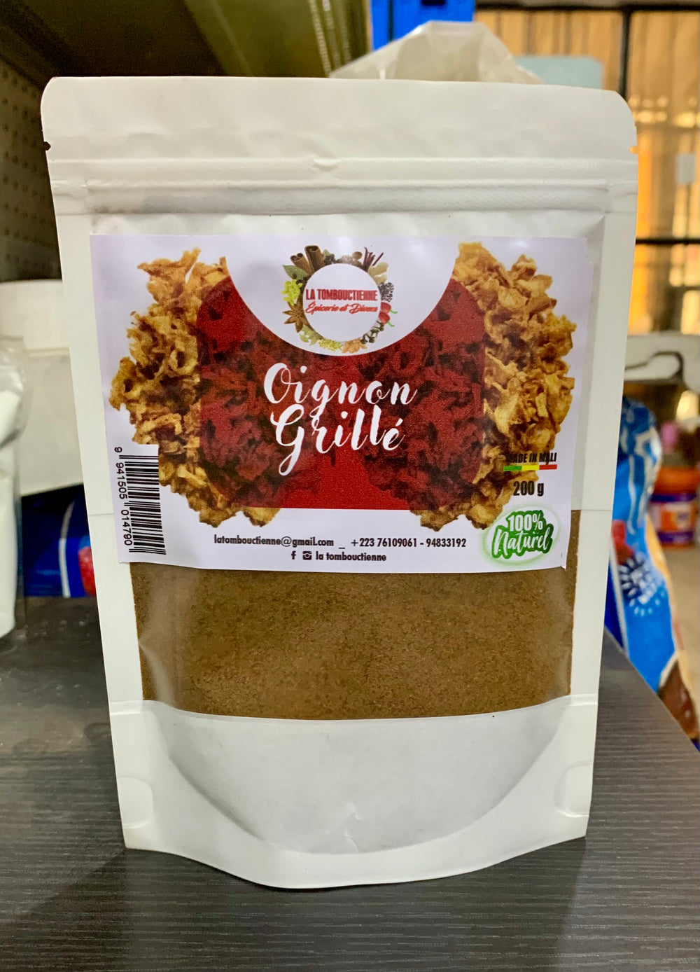 Oignon Grillé 100% Naturel 200g