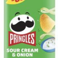 Pringles Grab N' Go, Sour Cream & Onion Potato Crisps, 2.5 oz 71g