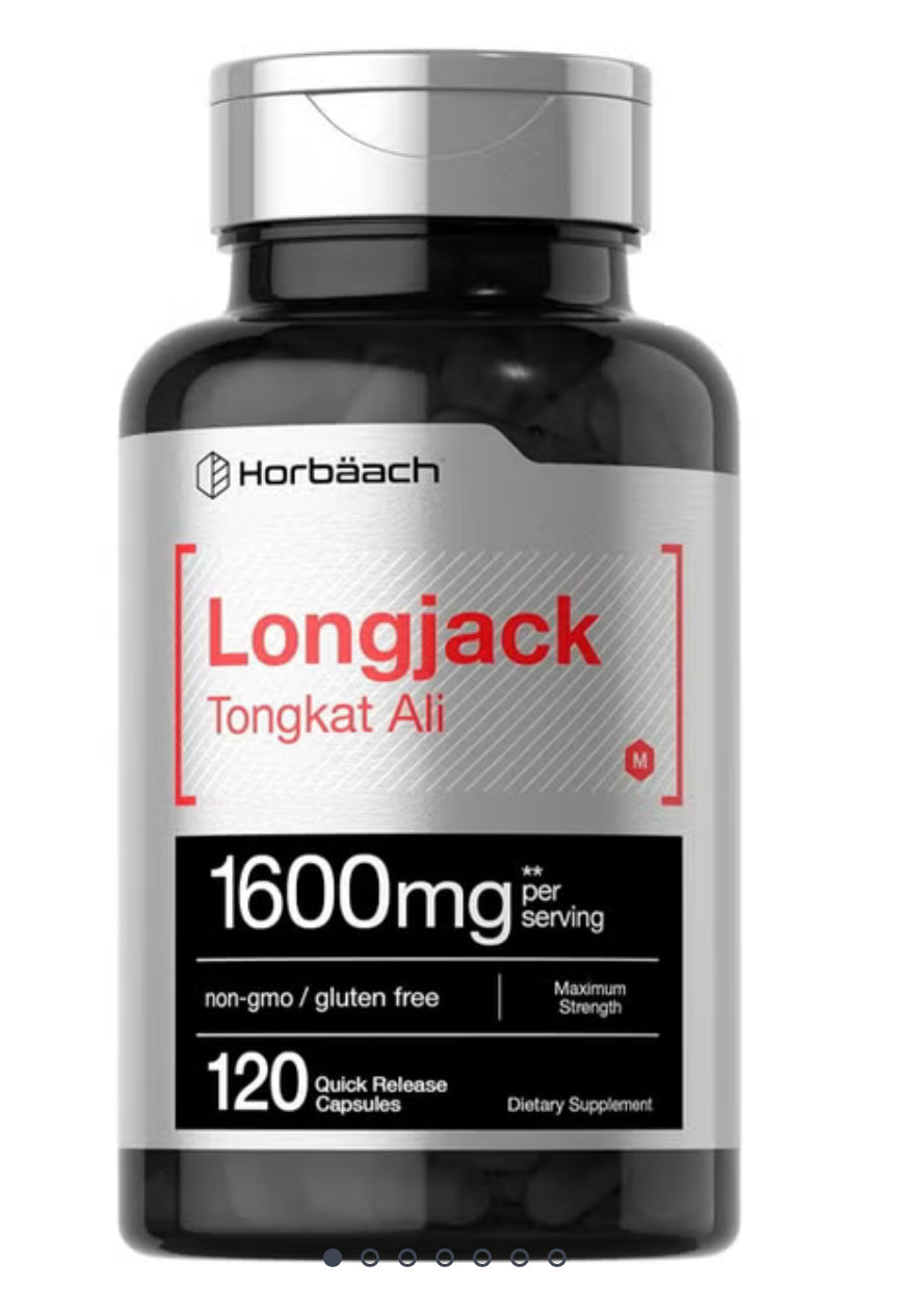 Longjack Tongkat Ali 1600 mg - 120 Capsules DLC: Déc27