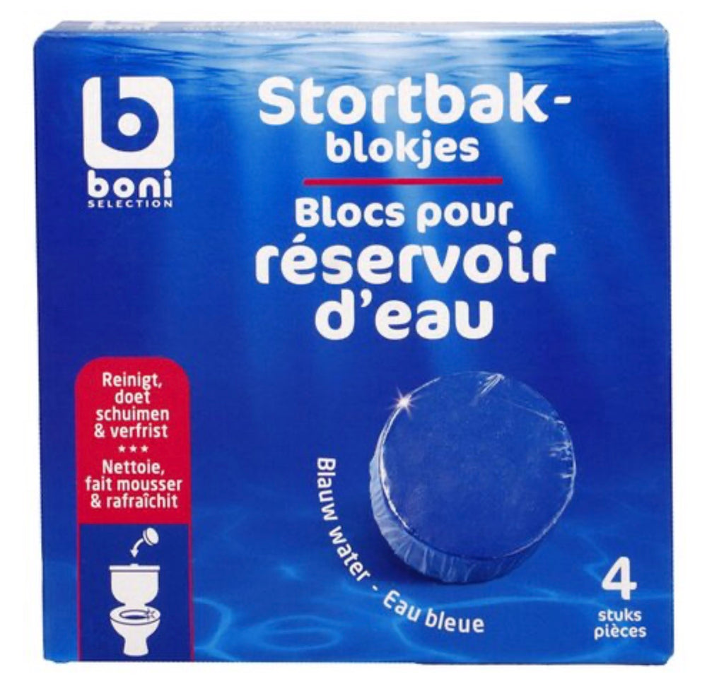 BONI blocs pour reservoir d'eau 4x50g