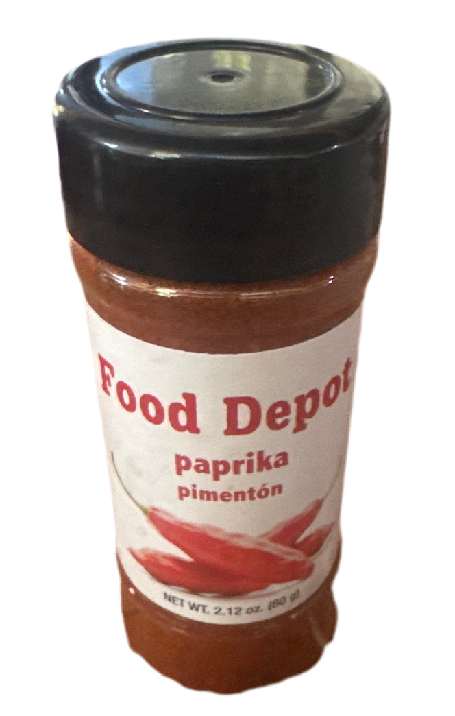 Food Depot Paprika Pimenton 60g DLC: 09/29