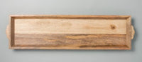 
              Hearth & Hand with Magnolia Mango Wood Tray Hand-Carved Farmhouse Style (85 cm x 23 cm) LPTG1701508
            