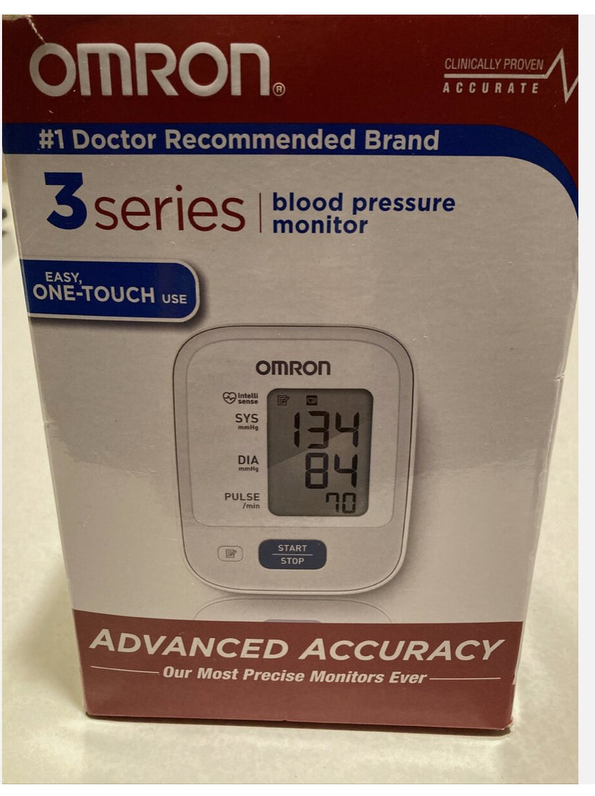 Omron 3 Series BP710NVA Upper Arm Blood Pressure Monitor | Automatic | Digital