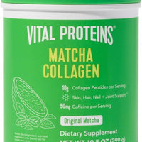 Vital Proteins Matcha Collagen Peptides Powder Supplement, Matcha Green Tea Powder, 10.5 oz, Original Flavored 299g DLC: Nov25