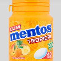 CHEWING GUM MENTOS TROPICAL(40PIECS) DLC: Juin26