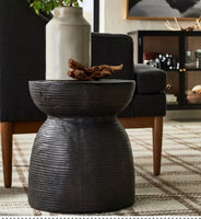 
              Grantsville Drum Accent Table Black - Threshold designed with Studio McGee LPEU856843
            