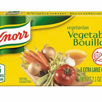 knorr vegetable bouillon 2.1oz (60g) DLC: Juillet28