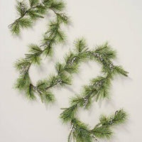 12' Faux Needle Pine and Snowberry Christmas Garland Hearth & Hand with Magnolia