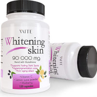 (Copie) VAITE
3,8 3,8 étoile(s) sur 5 1 677
Glutathion-Pillen - Entferner von dunklen Flecken und Aknenarben - 90000 - Vegane Hautaufhellungspillen mit Anti-Aging- und antioxidativer Wirkung - (120 capsules) DLC: Avril26 Congo