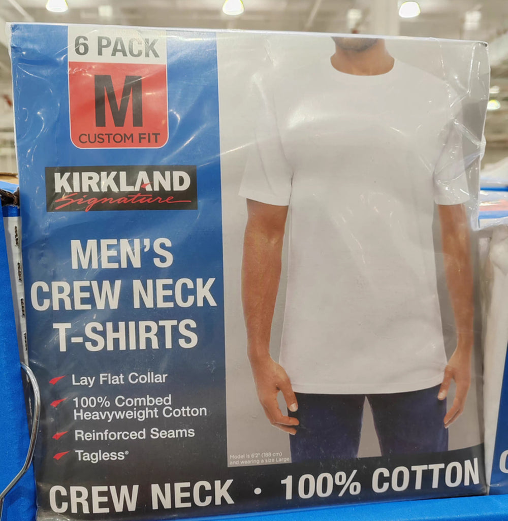 KS Men’s Crew Neck Tee, 1-pack - M