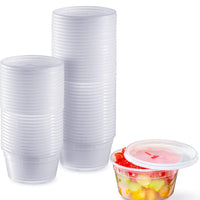 Deli Food Containers with Lids - 12oz (355mL)