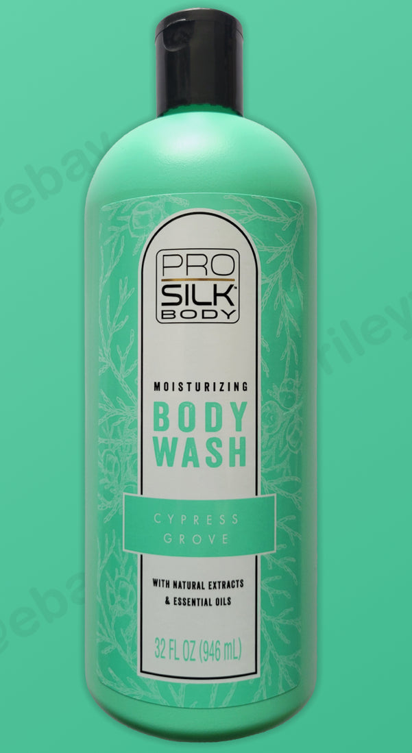 Pro Silk 32oz Moisturizing Body Wash,  (128oz), Cypress Grove (946ml)
