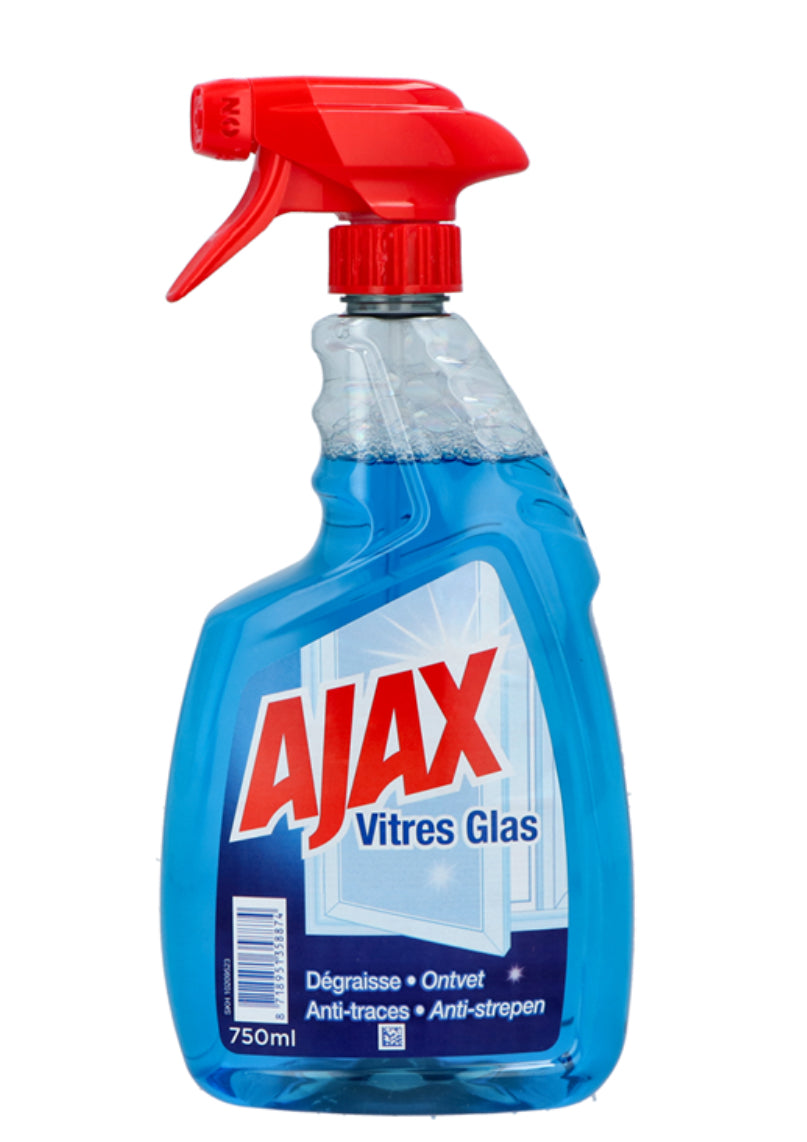 Ajax Glasreiniger Spray – Triple Action 750 ml