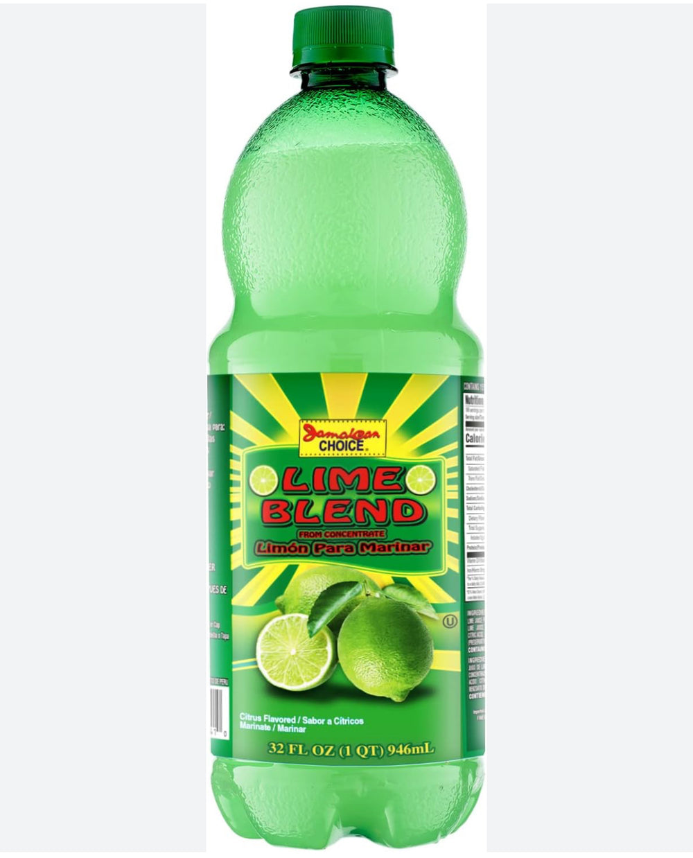Jamaican Choice Lime Blend 32floz (946mL) DLC: 8Janv25