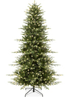 
              Best Choice Products 7.5ft Pre-Lit Artificial Aspen Noble Fir Christmas Tree w/ 2,136 Branch Tips, 400 LED Lights
            