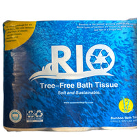 RIO Tree Free Bamboo Toilet Paper 6 rolls (3-Ply  260 Sheets)