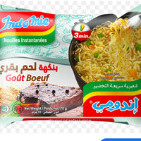 Nouille instantanéesINDOMIE Boeuf 70g DLC: Nov25