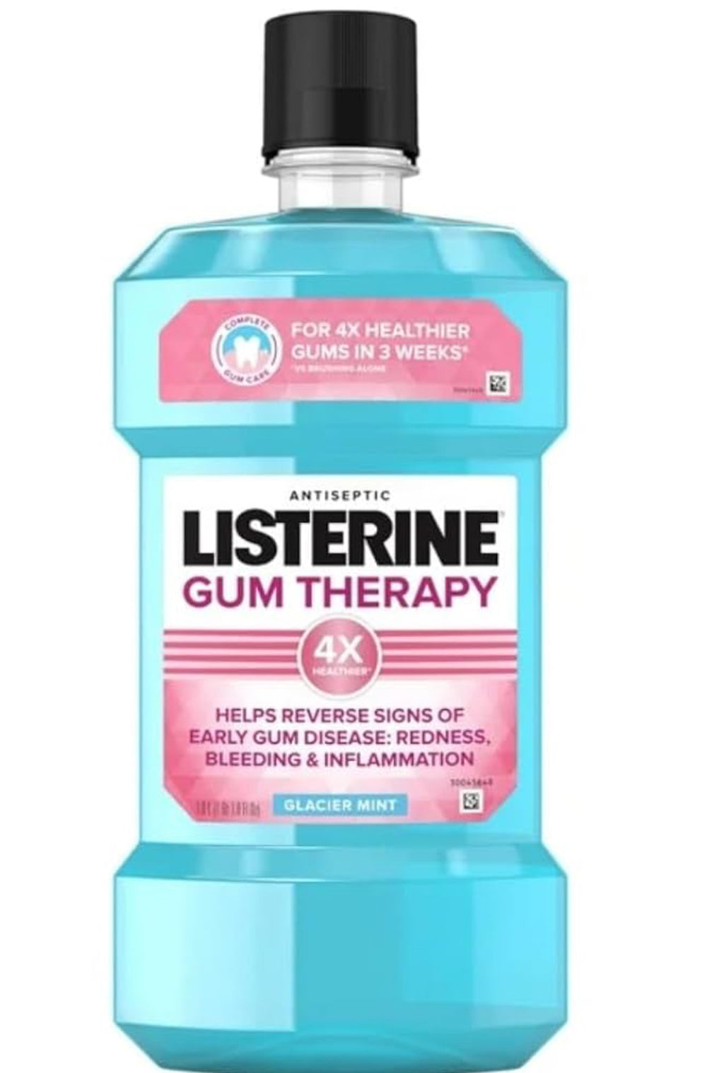 Listerine Gum Therapy Antiplaque & Anti-Gingivitis Mouthwash, ADA Accepted, Glacier Mint, 3 pk./1.5L/ DLC: Janv27