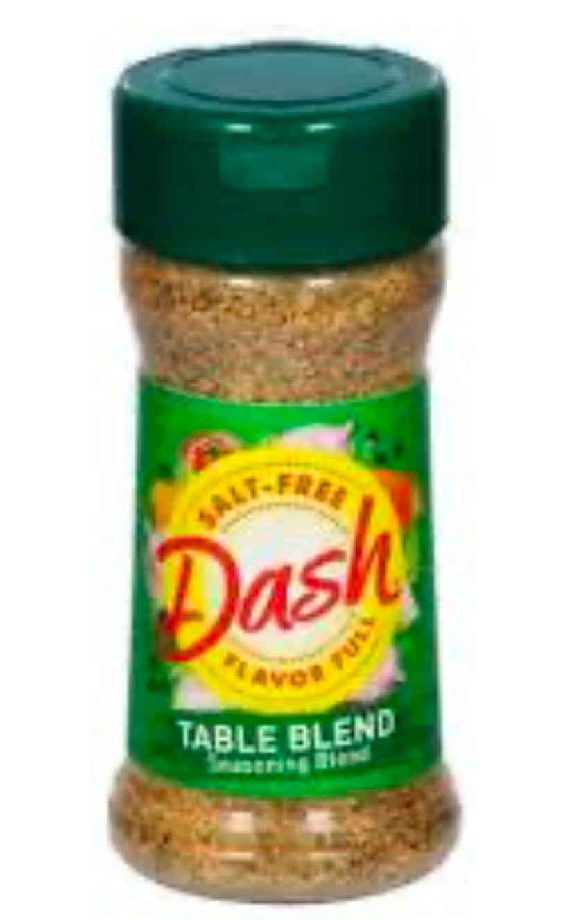 Dash Table Blend Salt Free Seasoning Blend 2.5 oz 71g