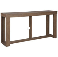 
              Cariton Sofa/Console Table Gray - Signature Design by Ashley (L 160cm, La 40cm, H 85cm)
            