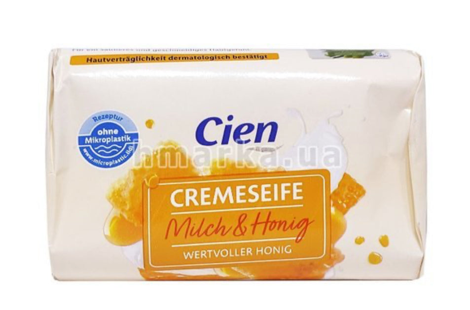 Cien Cremeseife Milch & Honig 2pcs (150g x 2)