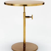 Adjustable Brass Accent Table - Threshold™ designed with Studio McGee