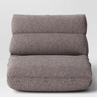 Tufted Baffled Foam Lounge Dorm Chair Gray - Room Essentials: Upholstered Accent, No Assembly Required
