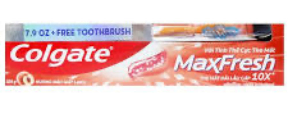 Colgate maxfresh lcy peach wholesale (225g) DLC: Oct25