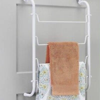Whitmor Over The Door Towel Rack White