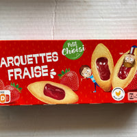 Barquettes Fraise 120g DLC: Avril25