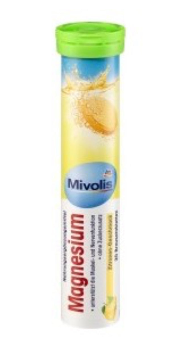 MIVOLIS MAGNESIUM EFFERVESCENT TABLETS 20 PIECES, 82 G